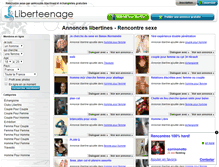 Tablet Screenshot of liberteenage.com